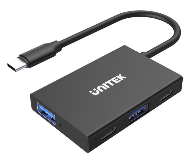 UNITEK Hub USB 3.1 Gen2 - 2x USB-A, 2x USB-C H1302A - 636138 - zdjęcie